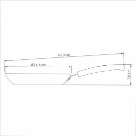 Frigideira De Alumínio Starflon Sicília Tramontina 1,2 Litros - Azul