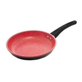 Frigideira De Indução Alumínio Revestida Cerâmica Granilite Lyor 1 Litro - Preto e Vermelho