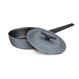 Frigideira Funda Com Tampa Spezia Tramontina 24Cm - Azul Ardosia