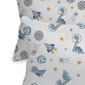 Fronha Avulsa Bebê 30X40cm Malha Yoyo Baby - Astros