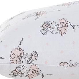 Fronha Avulsa Bebê 30X40cm Malha Yoyo Baby - Bailarina