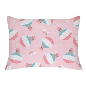Fronha Avulsa Bebê 30X40cm Malha Yoyo Baby - Fofi Ursa Rosa