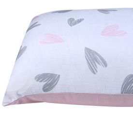 Fronha Avulsa Malha Estampado Yaris - Amore/ Rosa Make