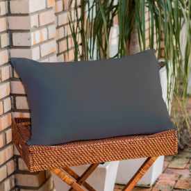Fronha Avulsa Malha Fio Penteado 50X90cm Yaris - Cinza