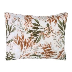 Fronha Avulsa Plush Estampada Havan Casa 1 Pç - Outono Terracota