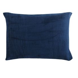 Fronha Avulsa Plush 100% Poliéster Lisa Havan Casa - Azul Ocean
