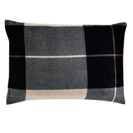 Fronha Avulsa Plush Estampada Havan Casa - Glenn Geo Preto