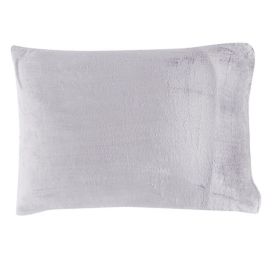Fronha Avulsa Plush Lisa Havan Casa - Cinza Lunar