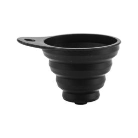 Funil Retrátil De Silicone Havan Casa 12,5 Cm - Preto 