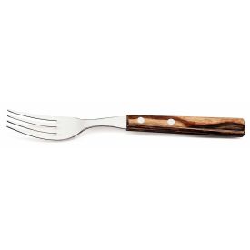 Garfo De Mesa Inox Polywood Tramontina - Castanho