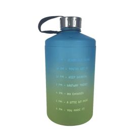 Garrafa De Água C/ Tampa Cromada 2,2L Havan Casa   - Verde e Azul