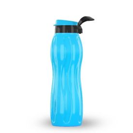 Garrafa De Água Neon Plástico 1L Infinity - Azul