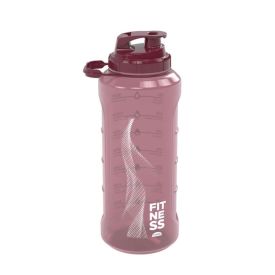 Garrafa Sport Fitness F 2L Plasútil - Bordô