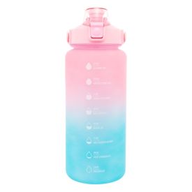 Garrafa Squeeze C/ Marcadores 2L - DEGRADE ROSA/AZUL