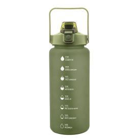 Garrafa Squeeze Com Marcadores Lyor 2 Litros - VERDE