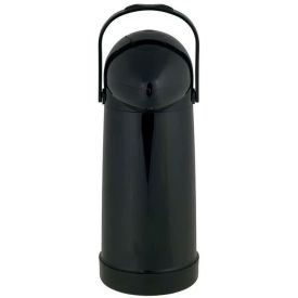 Garrafa Térmica Pressão 1 Litro Nobile - Preto