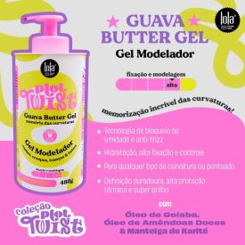 Gel Modelador Guava Plot Twist Lola - 480g