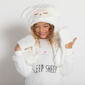 Gorro Infantil Tamanho Único Ovelha Marmelada - BRANCO U