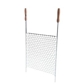 Grelha Moeda Aço Carbono 44X47cm Metal Adm