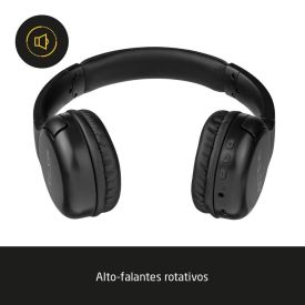 Headphone Bluetooth Flow Pulse Multi Preto Hands-Free - PH393