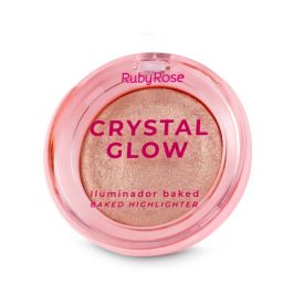 Iluminador Crystal Glow Baked Ruby Rose - Peach Glam