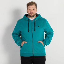 Jaqueta Moletom Plus Size Colisão