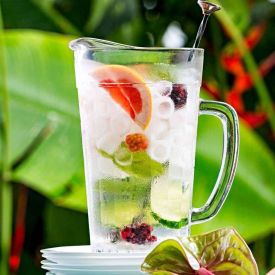 Jarra Americana De Vidro Nadir 1,2 Litros - Transparente 