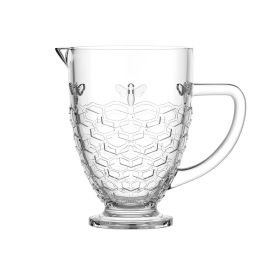 Jarra De Vidro Bee 1,3 Litro Hauskraft - Transparente