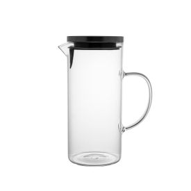 Jarra De Vidro Com Tampa Plástica Wolff 1,3 Litros - Transparente