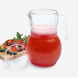 Jarra De Vidro Com Tampa Roma Havan Casa - 1,5 Litros