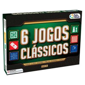 Jogo 6 Jogos Clássicos Pais & Filhos Gala - 2759