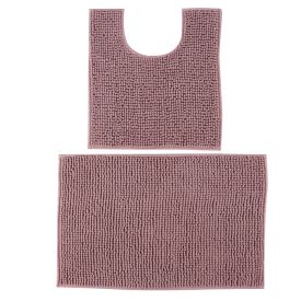 Jogo de Banheiro 2 Peças Madri Finecasa - Rosa Velho