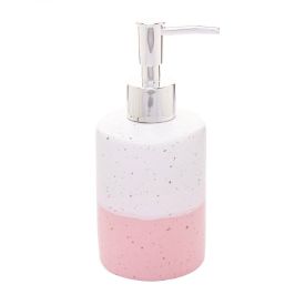 Jogo De Banheiro Cerâmica Degrade Lyor 2 Peças - Rosa