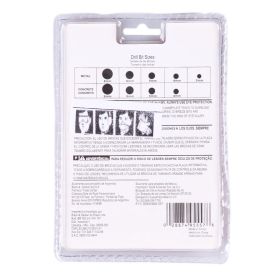 Jogo De Brocas Aço Rápido 9 Peças 15557E Black And Decker - 15557E