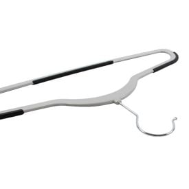 Jogo de Cabides Antiderrapantes 12 Peças Havan Casa - Preto e Cinza