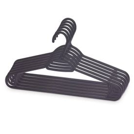 Jogo de Cabides Tintureiro Leve 6 Pague 5 Dasplast - Preto