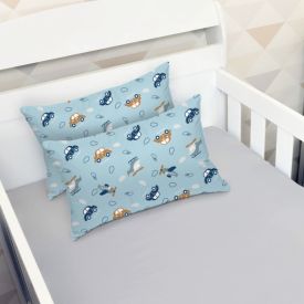 Jogo De Cama Bebê 100% Algodão Havan Baby 3 Pçs - Viagem