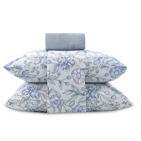 Jogo De Cama Casal 100% Algodão Royale Havan Casa 4 Peças - Liz Flowers
