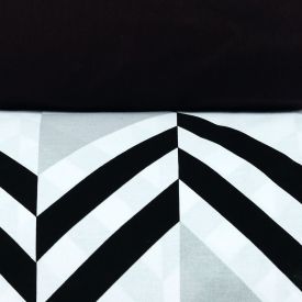 Jogo De Cama Casal Percal Buona Fortuna 4 Pçs - Romeo Preto