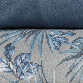 Jogo De Cama Casal Microfibra 150 Fios Havan Casa 4 Peças - Verona Azul 