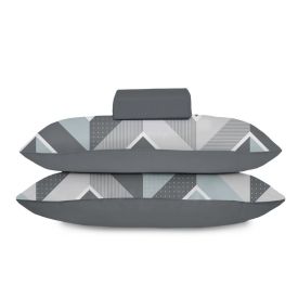 Jogo De Cama King Malha Havan Casa 3 Peças - Bruce Cinza