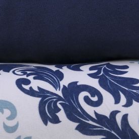 Jogo De Cama King Malha Solecasa Havan Casa 3 Pçs - Julia Azul