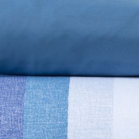 Jogo De Cama King Buona Fortuna 4Peças - Caio Azul