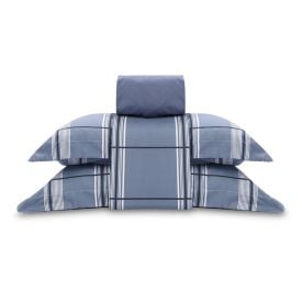 Jogo de Cama King 4Pe&ccedil;as Buona Fortuna - Ravi Azul