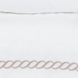 Jogo De Cama King Bordado Havan Casa 4 Pçs - Branco