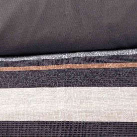 Jogo De Cama Queen 100% Algodão Royale 4 Peças - Matteo Chumbo