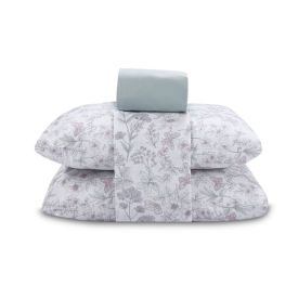 Jogo De Cama Queen 100% Algodão Royale 4 Peças - Joana Verde