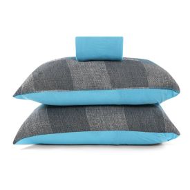 Jogo De Cama Queen Malha 100% Algodão Soleca 3 Pçs - Allure Turquesa