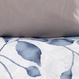 Jogo De Cama Queen Percal 200 Fios Buona Fortuna 4 Pçs - Jade Prata