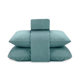 Jogo De Cama Queen Micropercal Liso Havan Casa 4 Peças - Verde